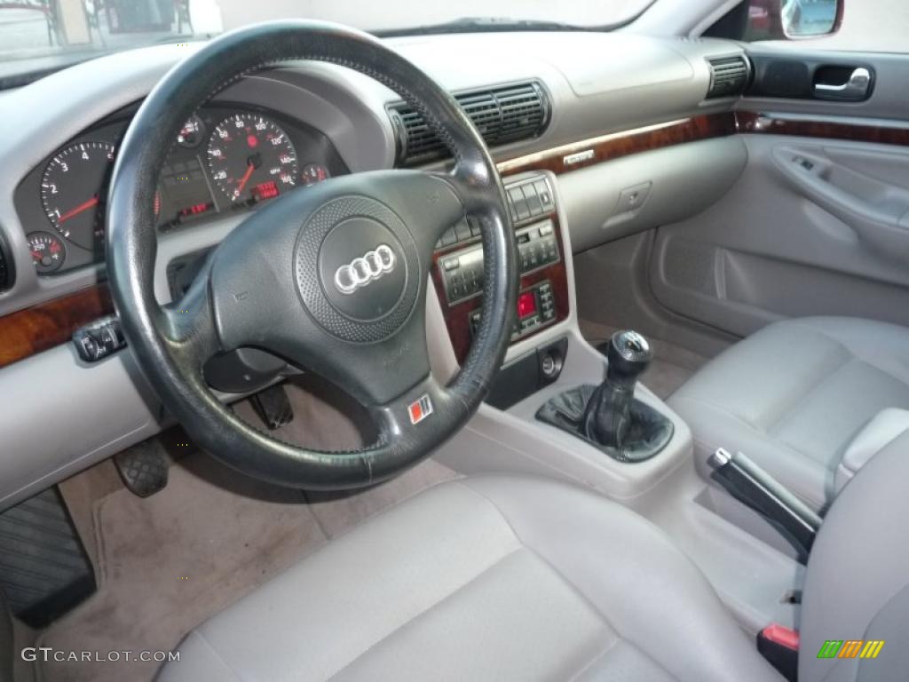 Opal Grey Interior 1998 Audi A4 2.8 quattro Sedan Photo #48491785