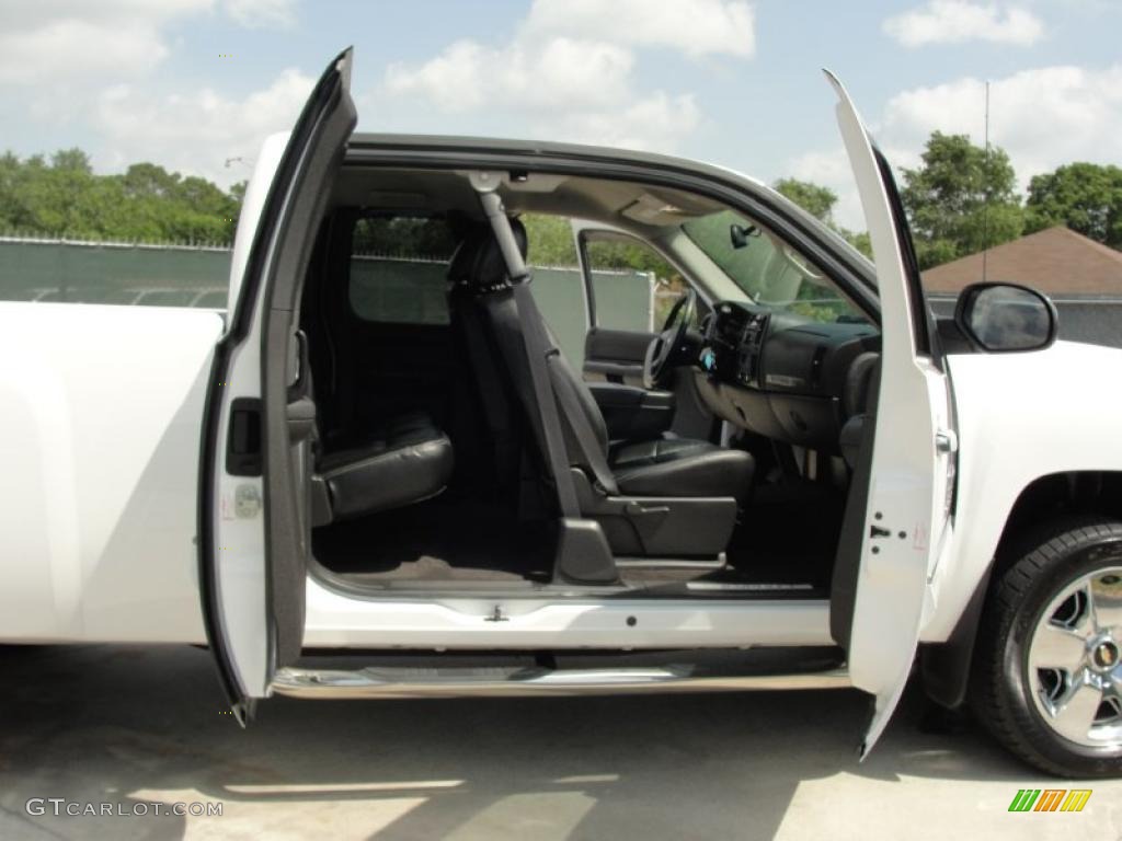 2009 Silverado 1500 LT Texas Edition Extended Cab - Summit White / Ebony photo #29