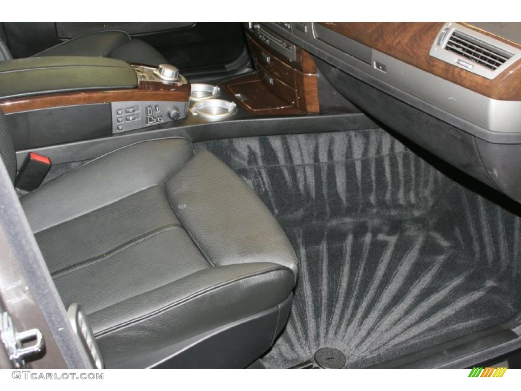 2008 7 Series 750Li Sedan - Titanium Grey Metallic / Black photo #32