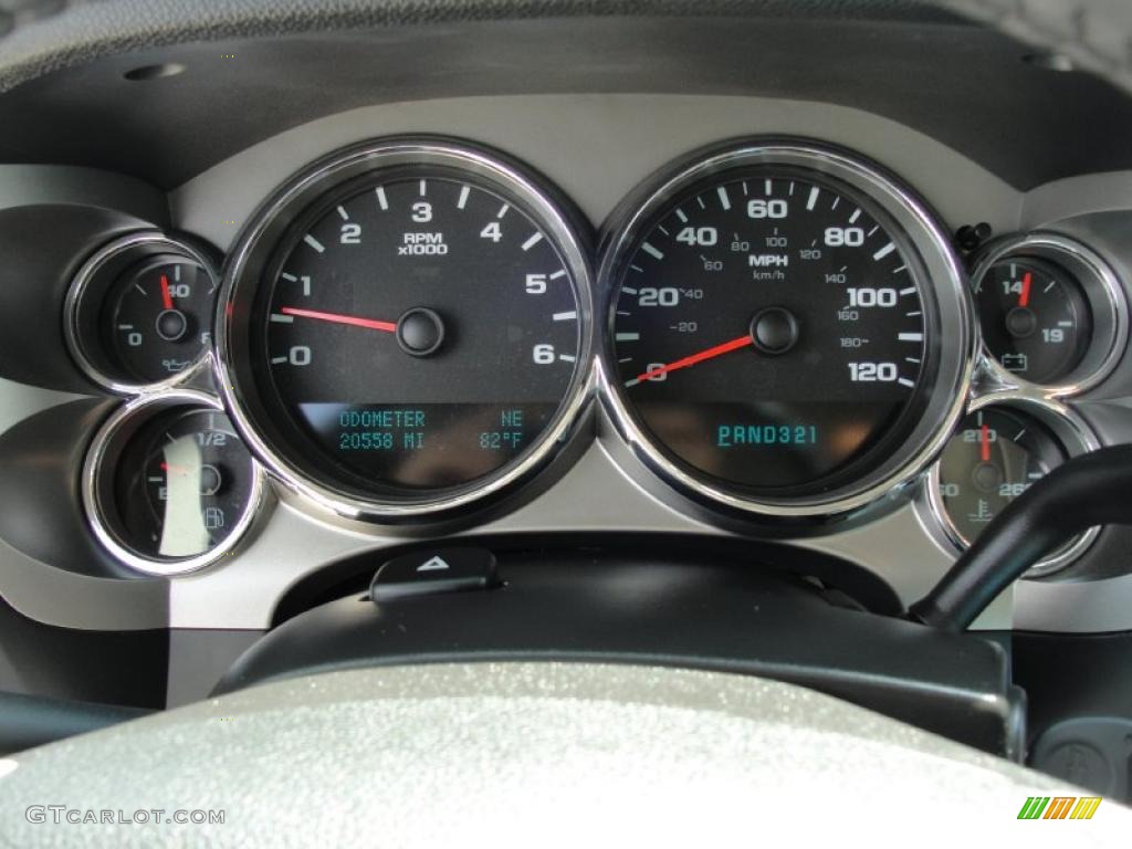 2009 Silverado 1500 LT Texas Edition Extended Cab - Summit White / Ebony photo #49