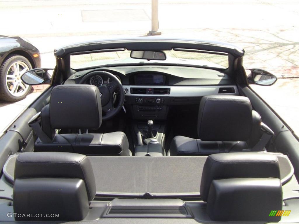 Black Interior 2008 BMW M3 Convertible Photo #48492247