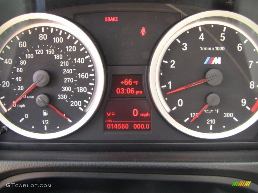 2008 BMW M3 Convertible Gauges Photo #48492331