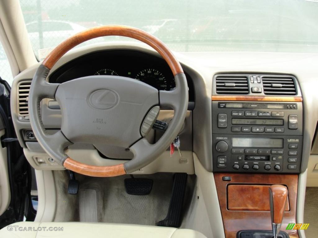 Ivory Interior 2000 Lexus LS 400 Photo #48493036