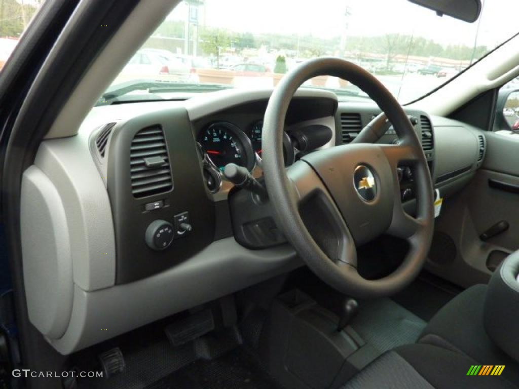 2011 Silverado 1500 Regular Cab 4x4 - Imperial Blue Metallic / Dark Titanium photo #13