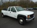 Olympic White - Sierra 3500 SL Extended Cab 4x4 Dually Photo No. 1