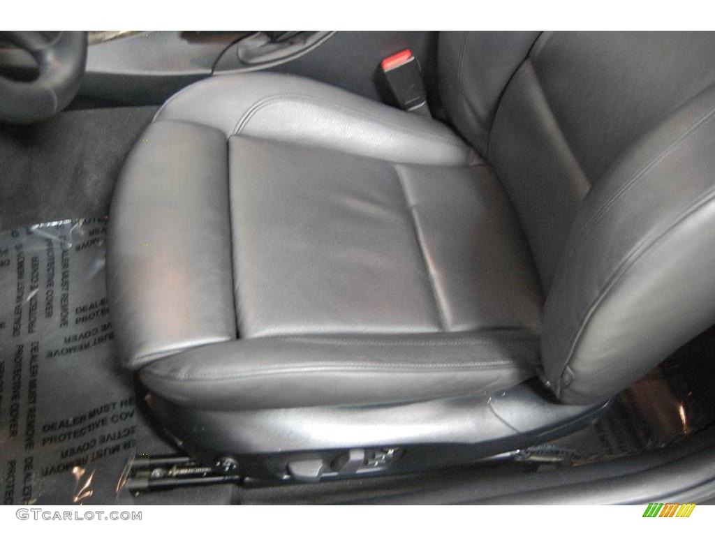 2007 3 Series 328i Coupe - Space Gray Metallic / Black photo #23