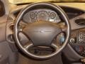 2001 Ford Focus Medium Graphite Grey Interior Steering Wheel Photo