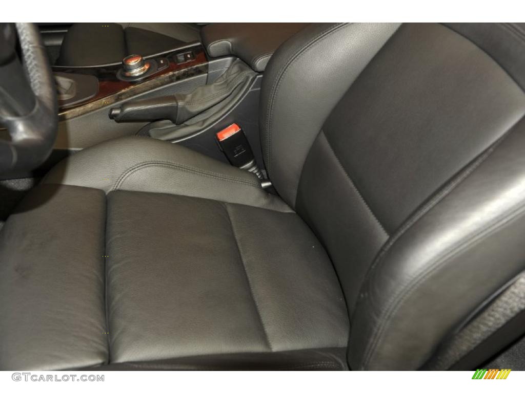 2008 3 Series 335i Convertible - Sparkling Graphite Metallic / Black photo #6