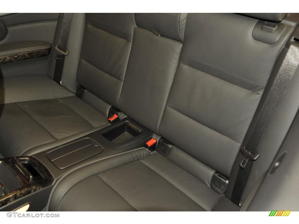 2008 3 Series 335i Convertible - Sparkling Graphite Metallic / Black photo #7