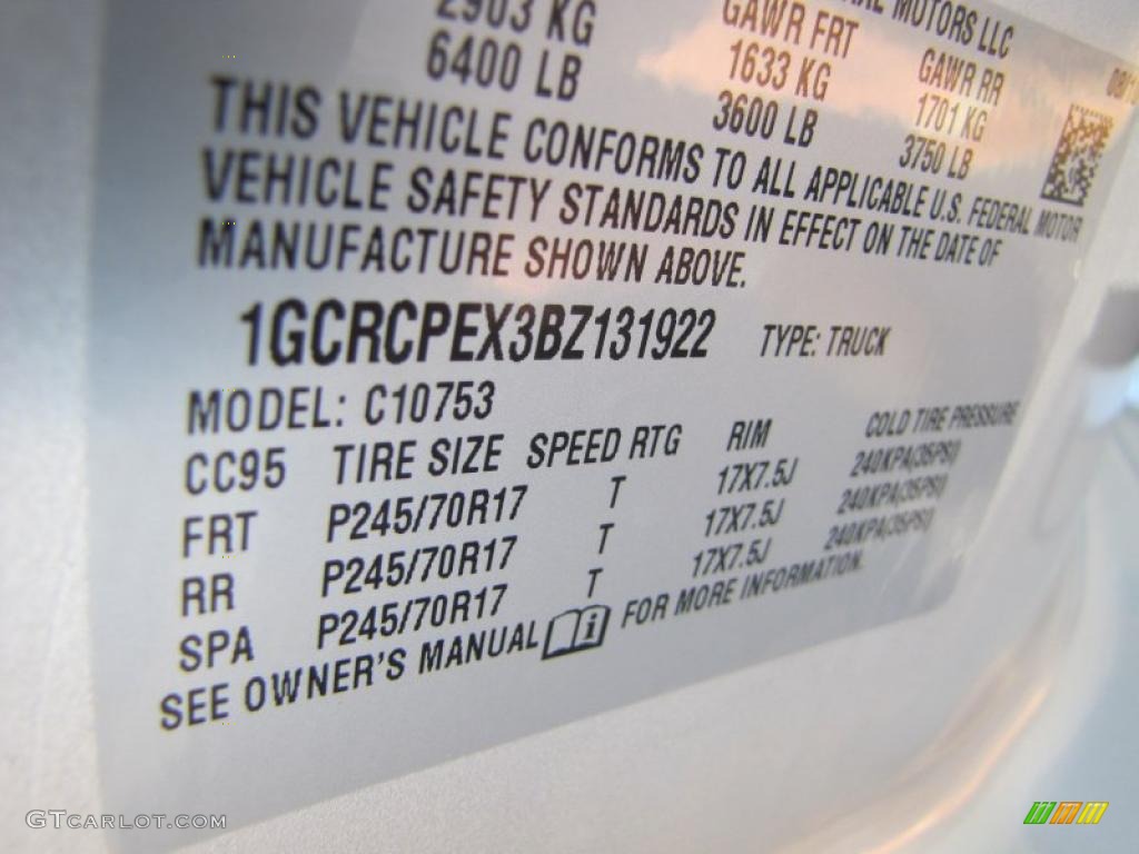 2011 Silverado 1500 Extended Cab - Sheer Silver Metallic / Dark Titanium photo #17