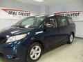 2011 South Pacific Blue Pearl Toyota Sienna V6  photo #8