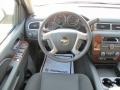 Ebony 2011 Chevrolet Suburban LS Steering Wheel