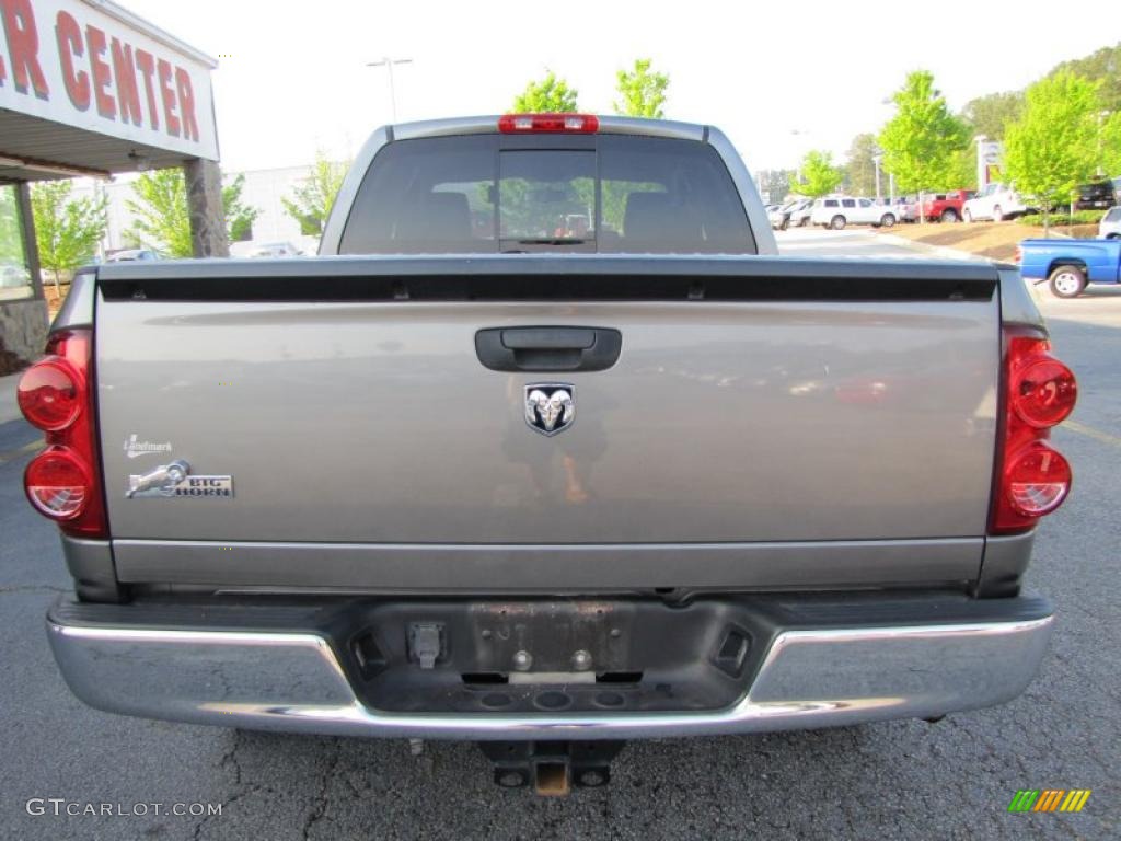 2008 Ram 1500 Big Horn Edition Quad Cab - Mineral Gray Metallic / Medium Slate Gray photo #6