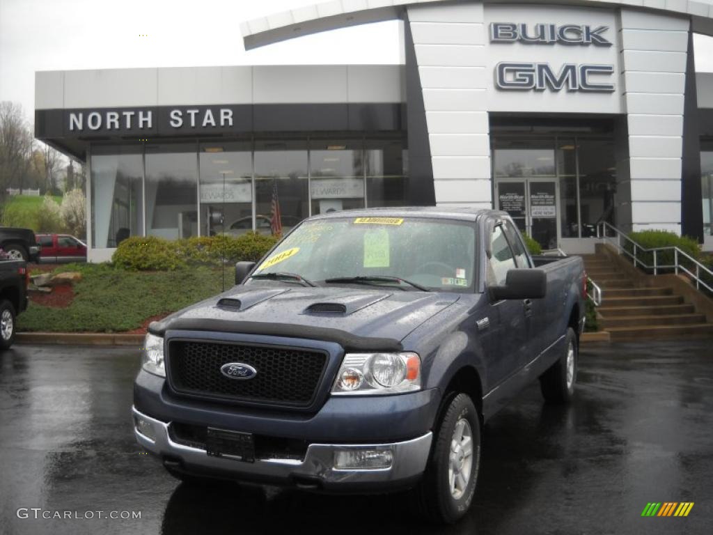 Medium Wedgewood Blue Metallic Ford F150