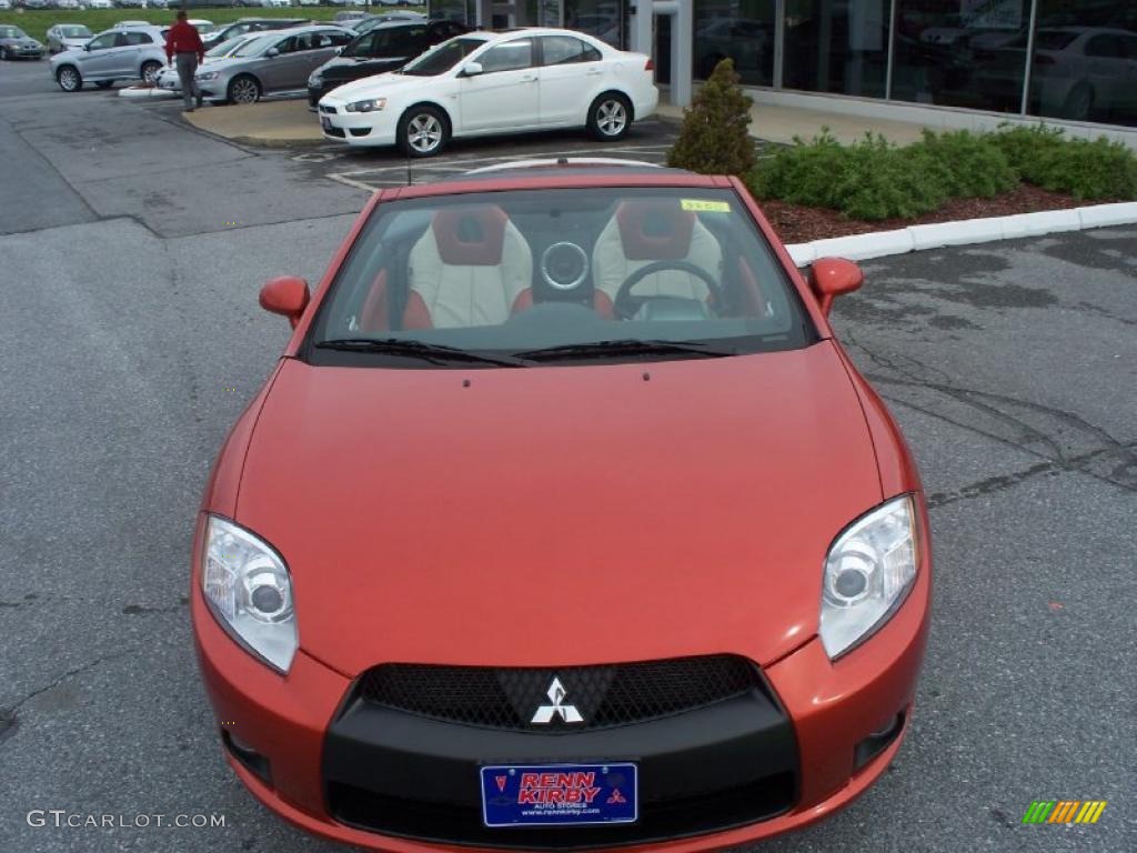 2012 Eclipse Spyder GS Sport - Sunset Pearlescent / Terra Cotta photo #12