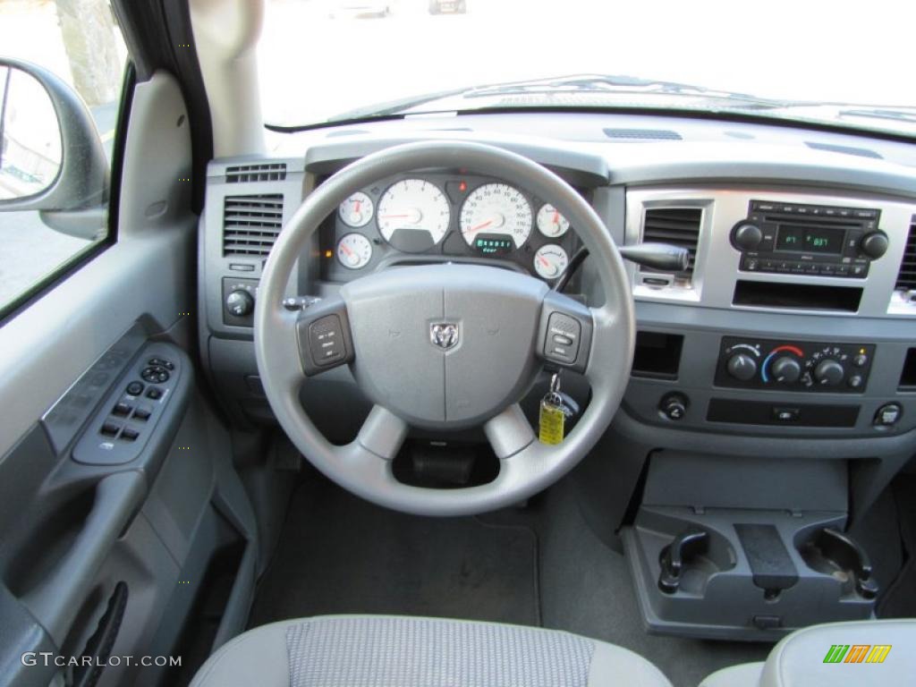 2008 Ram 1500 Big Horn Edition Quad Cab - Mineral Gray Metallic / Medium Slate Gray photo #18