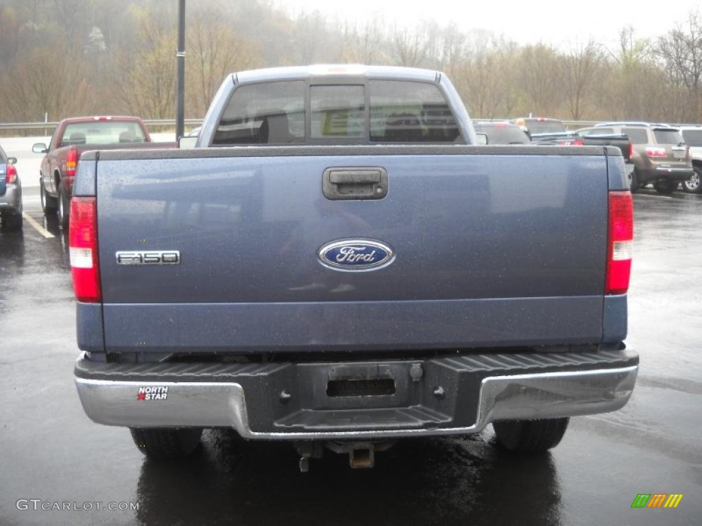 Medium Wedgewood Blue Metallic 2004 Ford F150 XLT Regular Cab 4x4 Exterior Photo #48496030