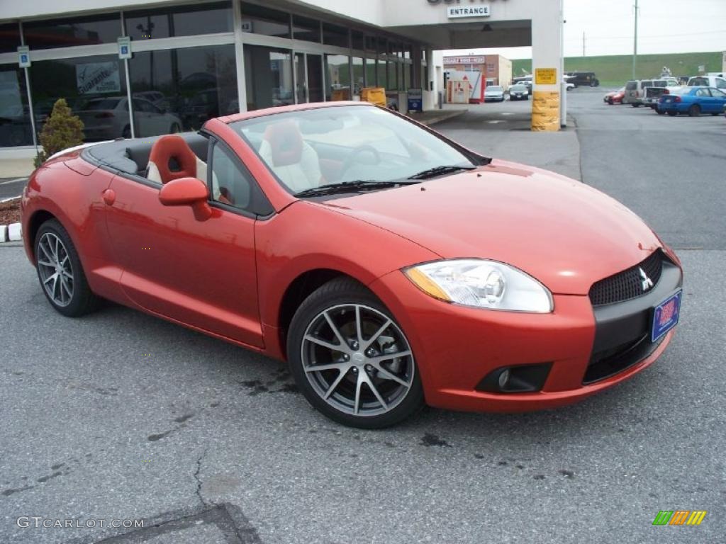 2012 Eclipse Spyder GS Sport - Sunset Pearlescent / Terra Cotta photo #33