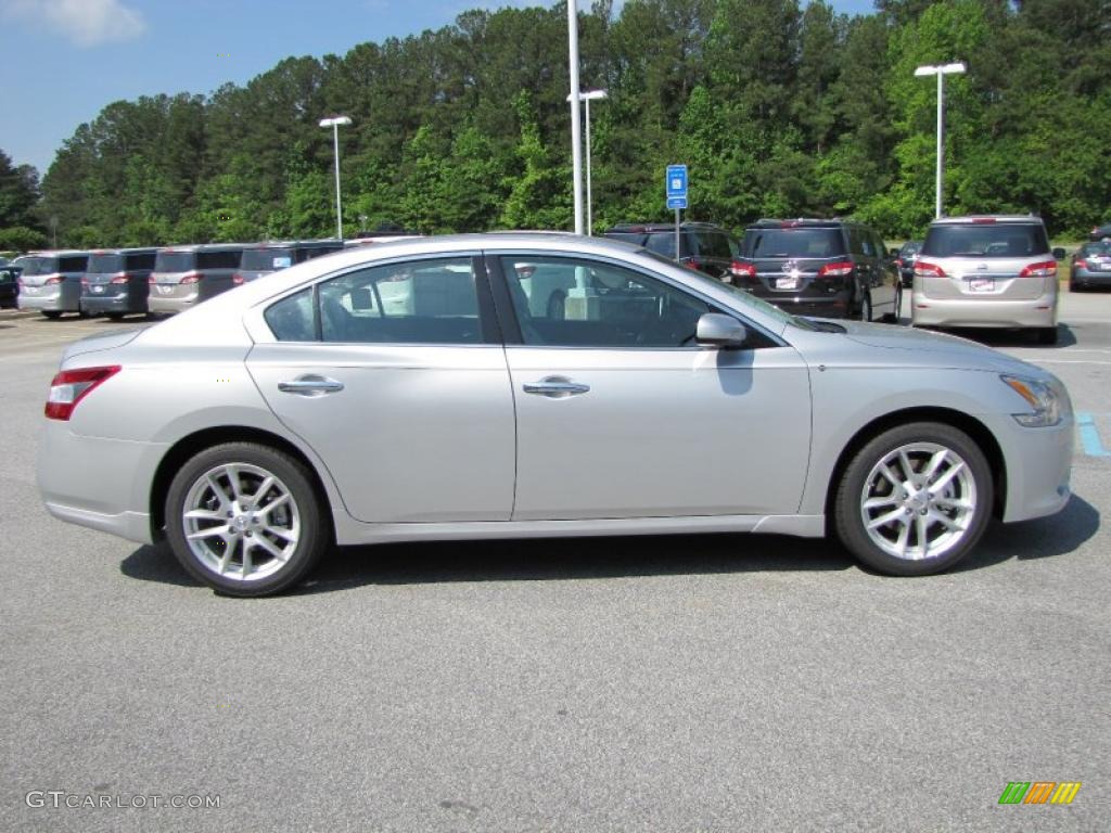 Brilliant Silver 2011 Nissan Maxima 3.5 S Exterior Photo #48496585