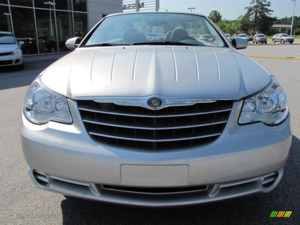 Bright Silver Metallic 2008 Chrysler Sebring Touring Convertible Exterior Photo #48497380
