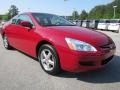 2003 San Marino Red Honda Accord EX-L Coupe  photo #7