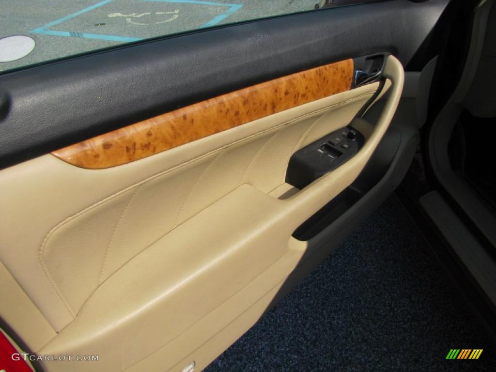2003 Accord EX-L Coupe - San Marino Red / Ivory photo #11