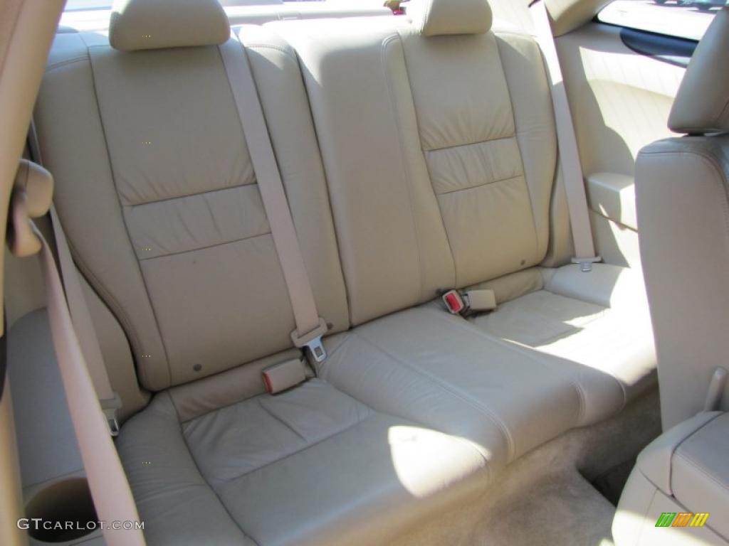 2003 Accord EX-L Coupe - San Marino Red / Ivory photo #13