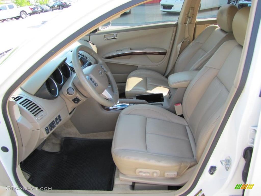 Cafe Latte Interior 2008 Nissan Maxima 3.5 SL Photo #48497752