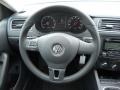 Titan Black Steering Wheel Photo for 2011 Volkswagen Jetta #48498001