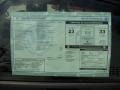 2011 Volkswagen Jetta SE Sedan Window Sticker