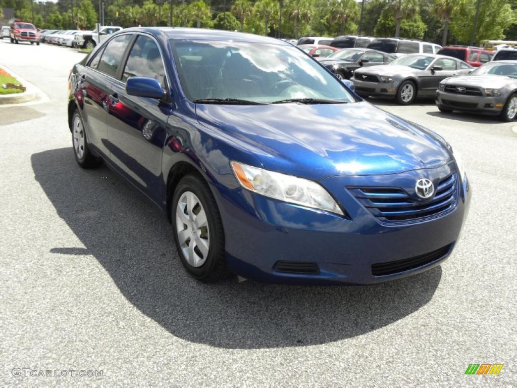 2008 Camry LE - Blue Ribbon Metallic / Ash photo #1