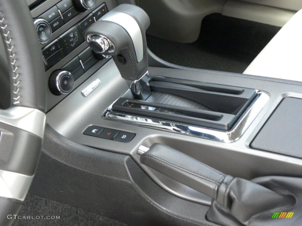 2011 Mustang V6 Premium Coupe - Ingot Silver Metallic / Stone photo #18