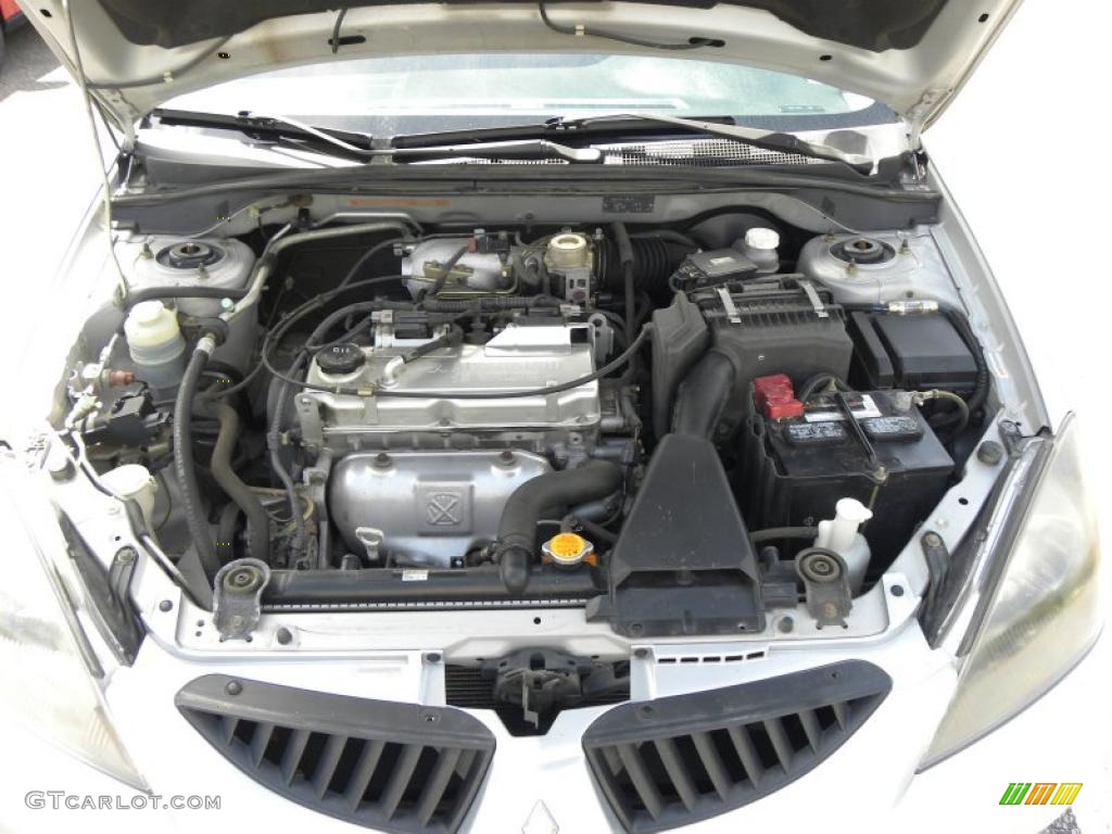 2004 Mitsubishi Lancer OZ Rally 2.0 Liter SOHC 16-Valve MIVEC 4 Cylinder Engine Photo #48499597