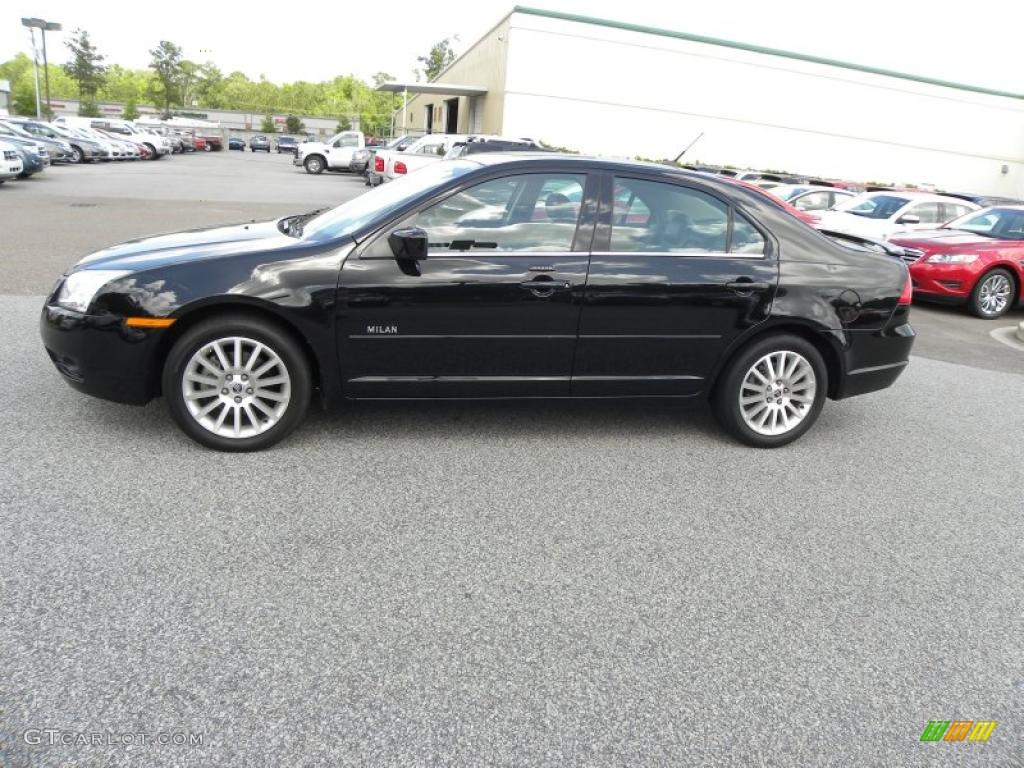 Black 2008 Mercury Milan V6 Premier Exterior Photo #48500134