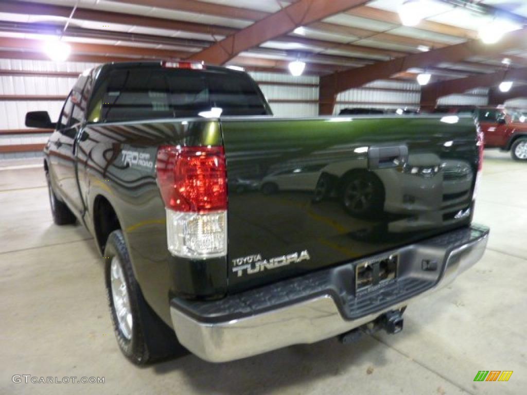2010 Tundra TRD Double Cab 4x4 - Spruce Green Mica / Graphite Gray photo #2