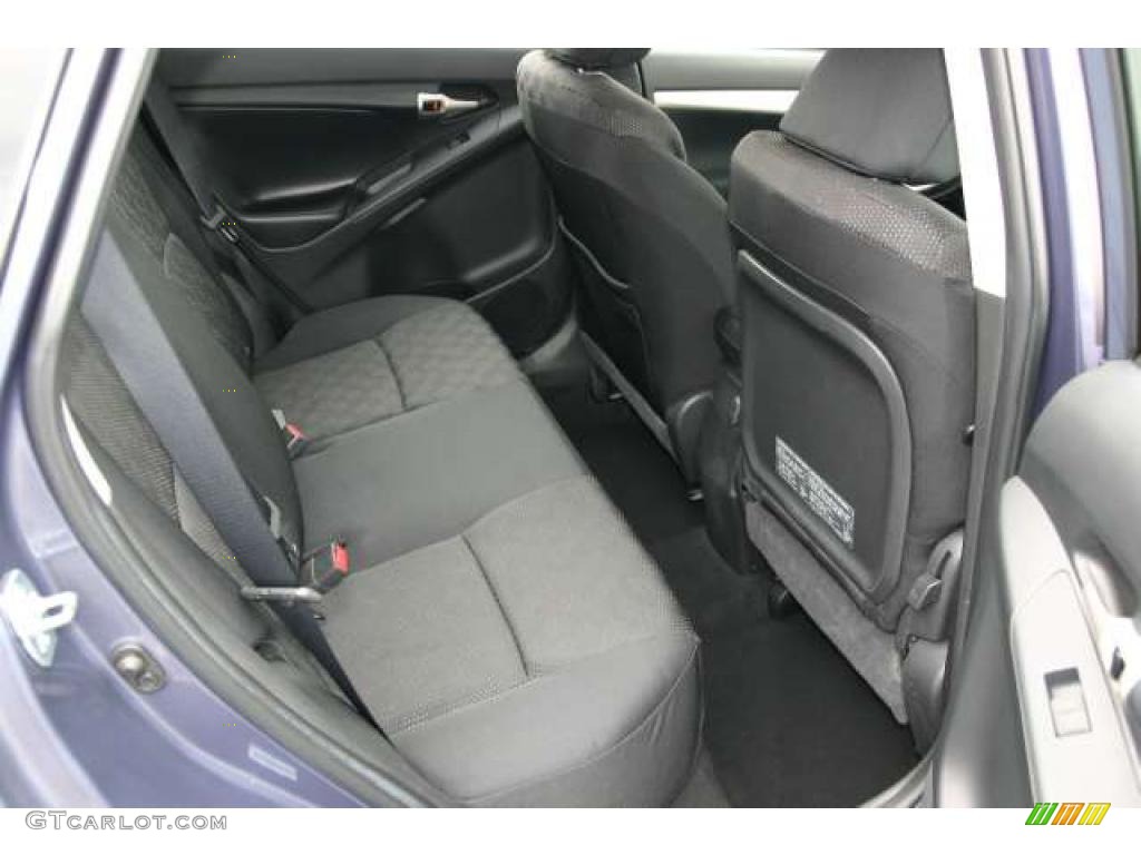 Ebony Interior 2009 Pontiac Vibe 2.4 Photo #48503718