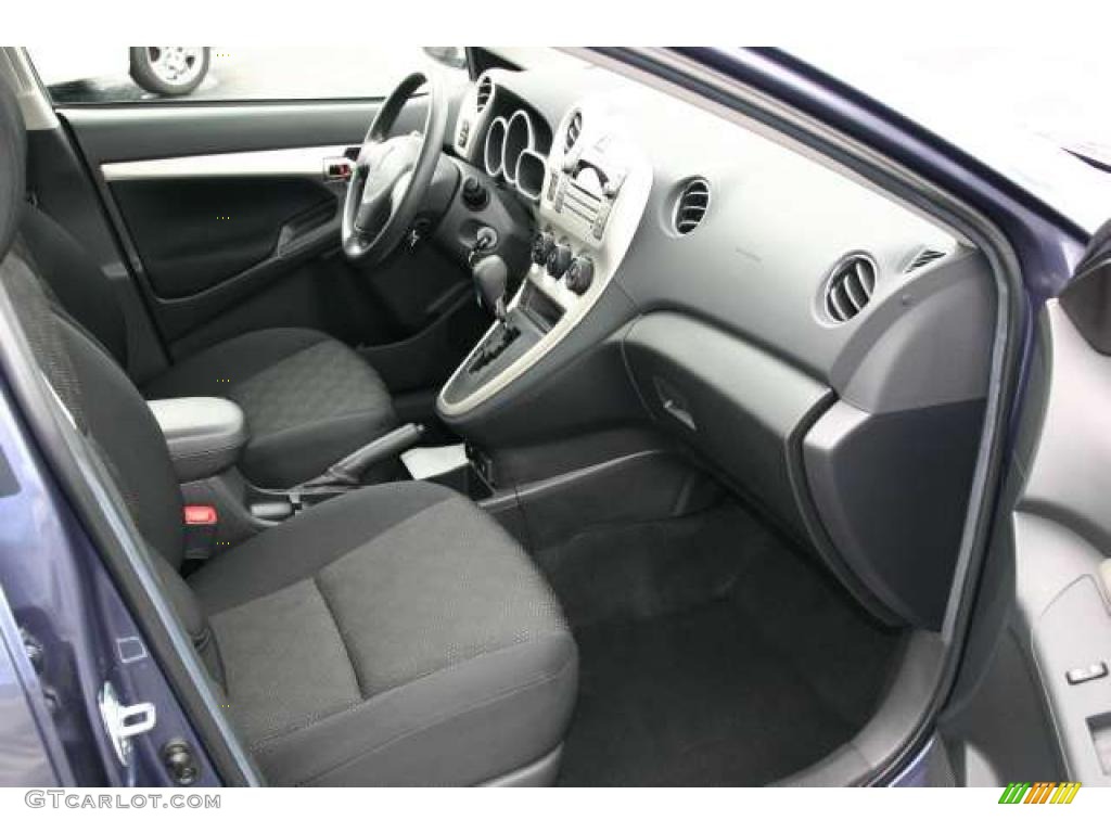 Ebony Interior 2009 Pontiac Vibe 2.4 Photo #48503733