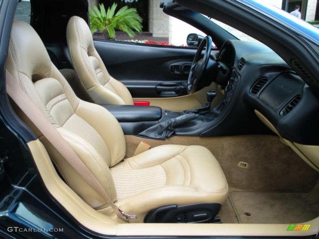 Light Oak Interior 2000 Chevrolet Corvette Coupe Photo #48503982