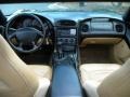 Light Oak 2000 Chevrolet Corvette Coupe Dashboard