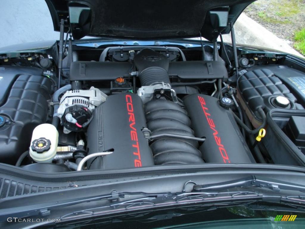 2000 Chevrolet Corvette Coupe 5.7 Liter OHV 16 Valve LS1 V8 Engine Photo #48504099