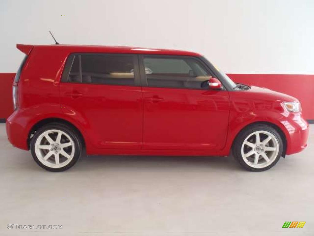 Absolutely Red 2009 Scion xB Release Series 6.0 Exterior Photo #48504270