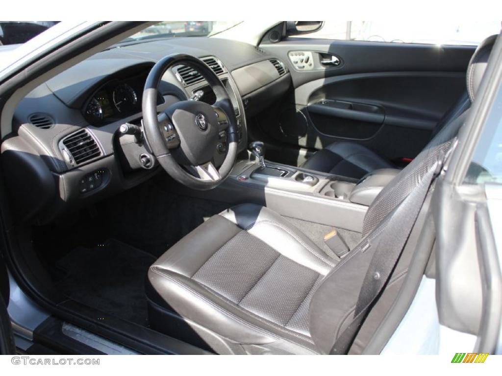 Charcoal Interior 2007 Jaguar XK XK8 Coupe Photo #48504282
