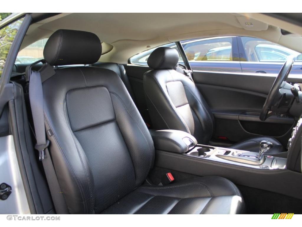 Charcoal Interior 2007 Jaguar XK XK8 Coupe Photo #48504375