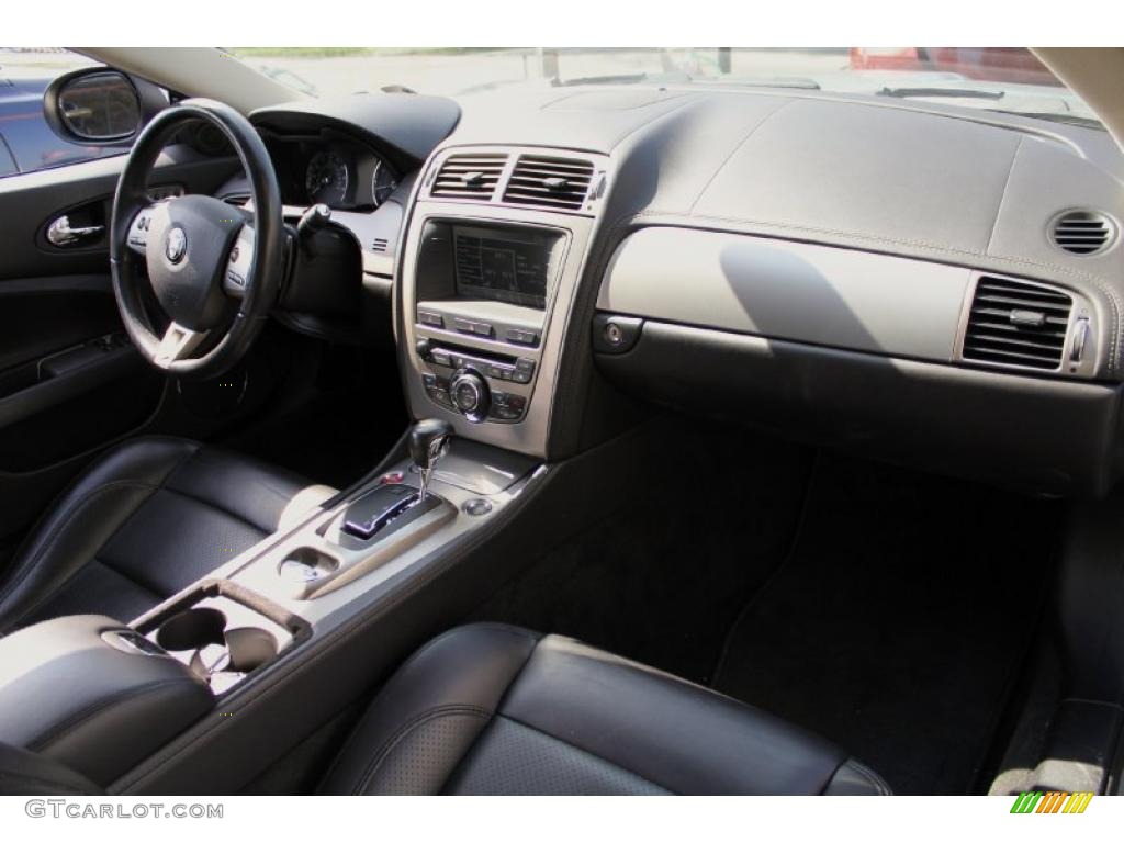 2007 Jaguar XK XK8 Coupe Charcoal Dashboard Photo #48504390