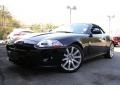 2007 Ebony Black Jaguar XK XK8 Convertible  photo #1