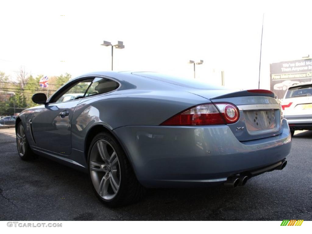Frost Blue Metallic 2007 Jaguar XK XKR Coupe Exterior Photo #48505017
