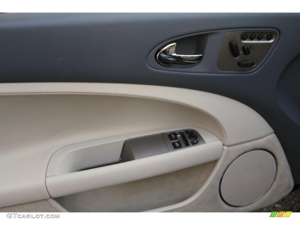 2007 Jaguar XK XKR Coupe Ivory/Slate Door Panel Photo #48505116