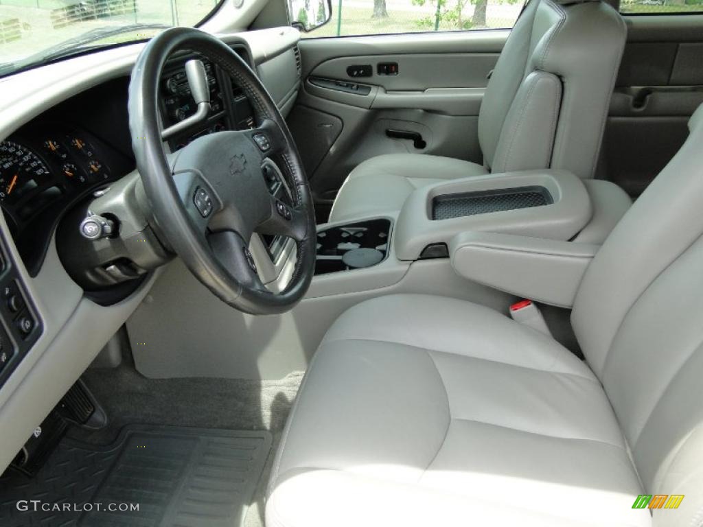 Medium Gray Interior 2004 Chevrolet Silverado 1500 LT Extended Cab Photo #48505446