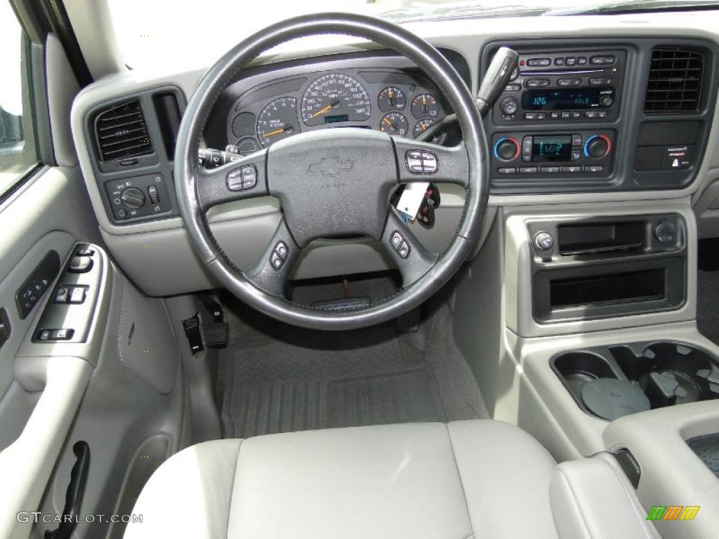 2004 Chevrolet Silverado 1500 LT Extended Cab Medium Gray Dashboard Photo #48505584
