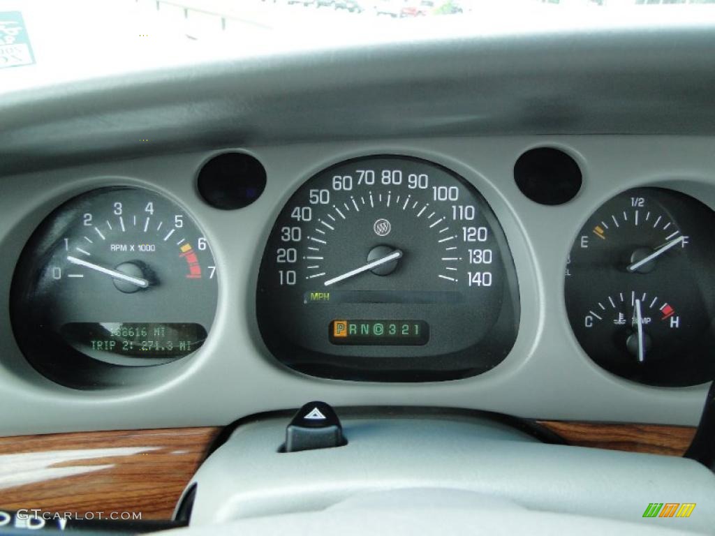 2001 LeSabre Custom - Sterling Silver Metallic / Medium Gray photo #18